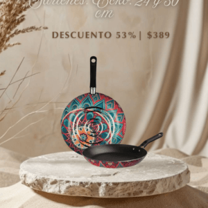 Sartenes Ecko 24 y 30 centímetros