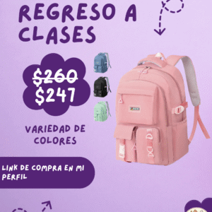 Mochila escolar